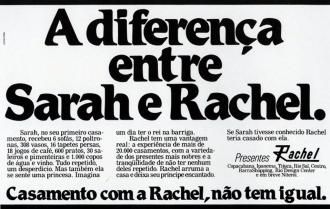 A diferença entre Sarah e...