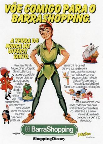 Você vai me ver no cinema - Peter Pan