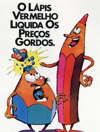 Liquidação do Lápis Vermelho