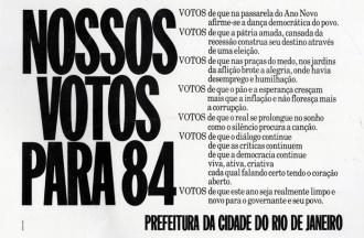 Nossos votos para 84