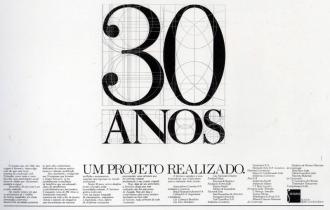 30 anos - Um projeto...